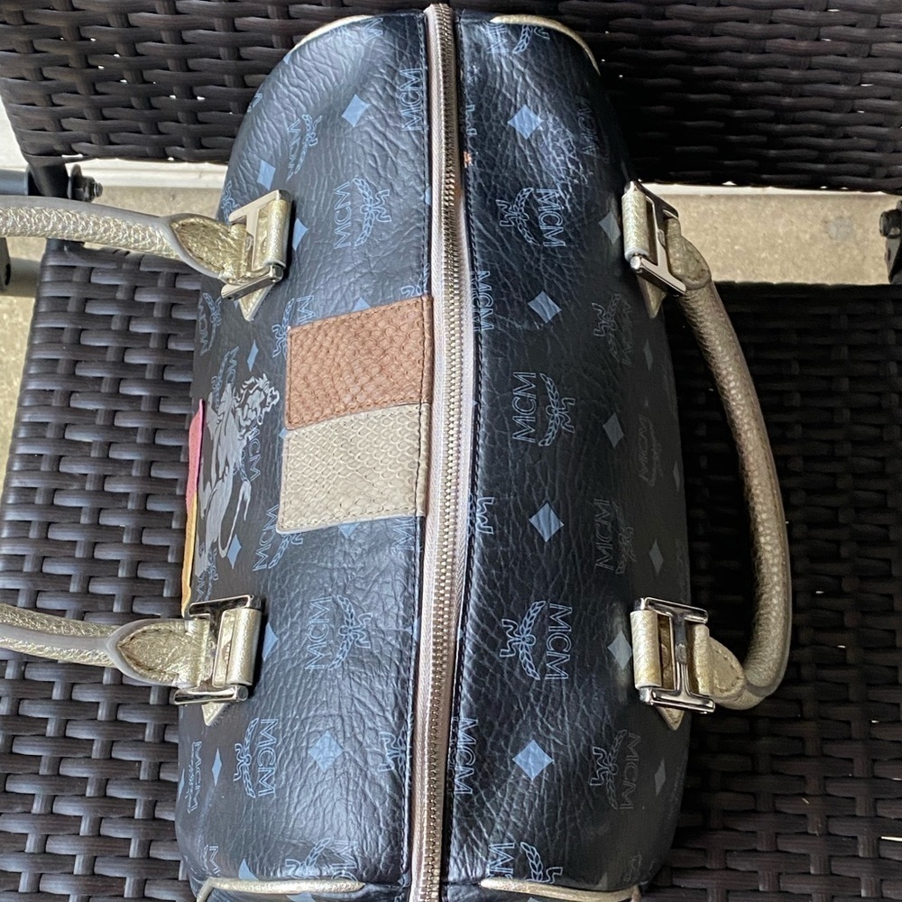 MCM Black and Multicolor Women's Bag - Picture 6 of 16